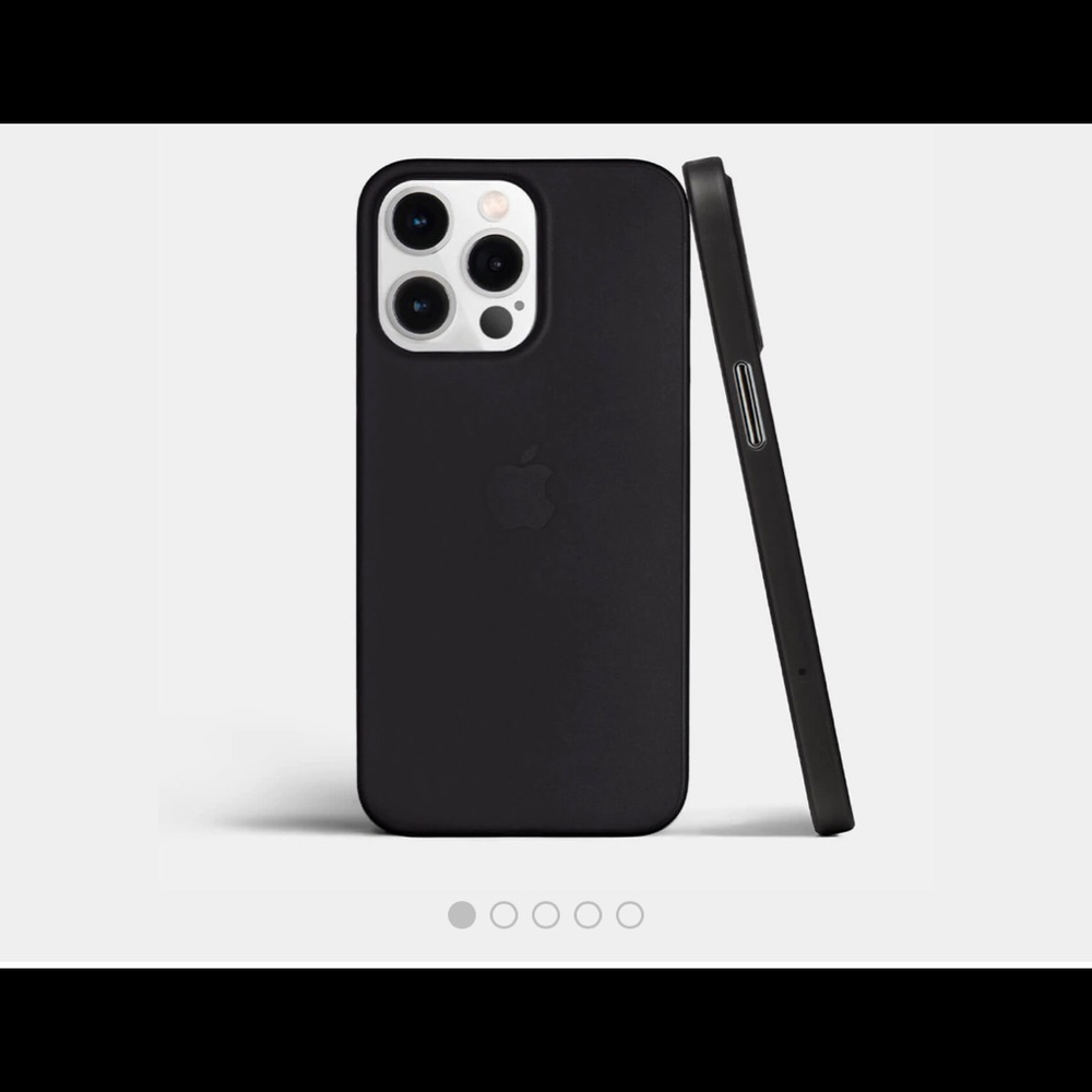 TOTALLEE IPHONE 13 PRO THIN FROSTED BLACK CASE